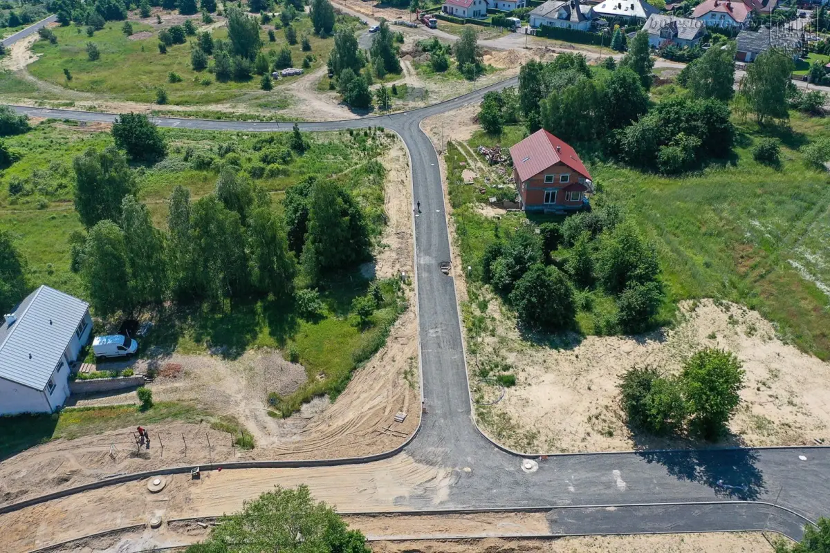 Budowa dróg w okolicy ulicy Ptasiej w Bolesławcu