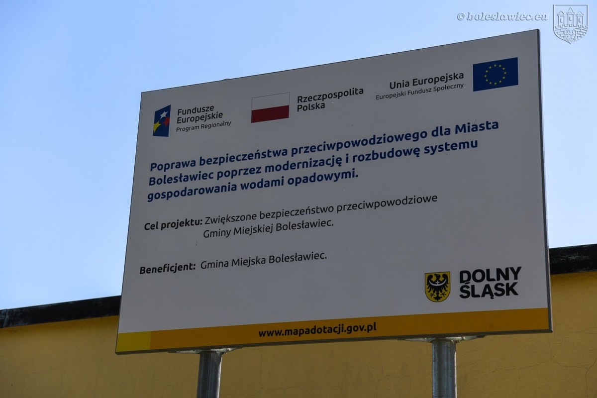 Prace przy ulicy Konradowskiej w Bolesławcu