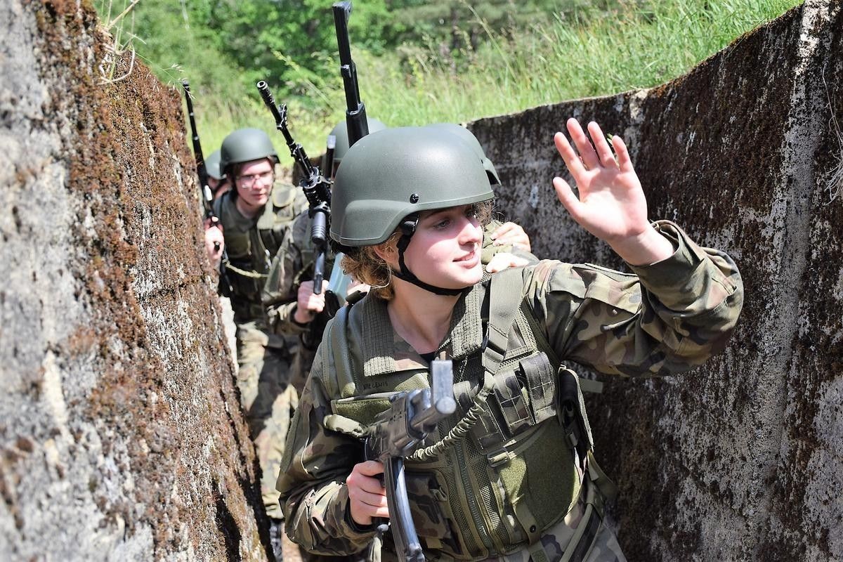 Szkolenie w 23 Śląskim Pułku Artylerii w Bolesławcu