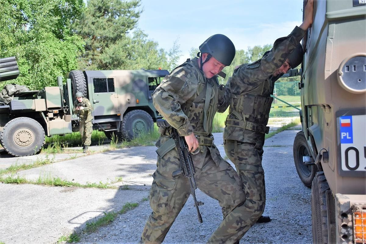 Szkolenie w 23 Śląskim Pułku Artylerii w Bolesławcu