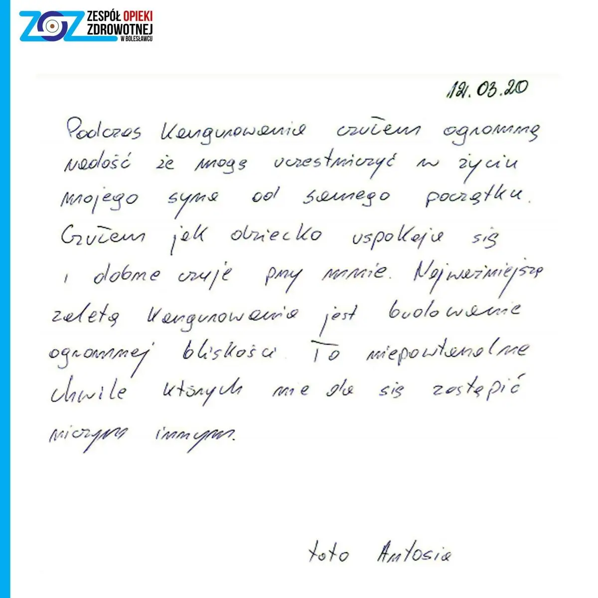 Niezwykły Dzień Ojca w bolesławieckim ZOZ-ie