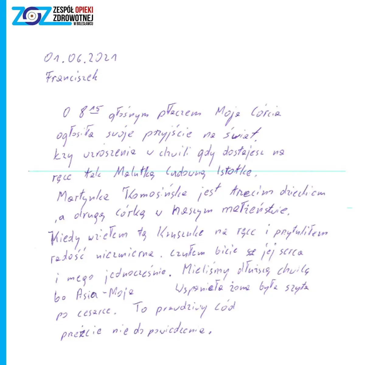 Niezwykły Dzień Ojca w bolesławieckim ZOZ-ie