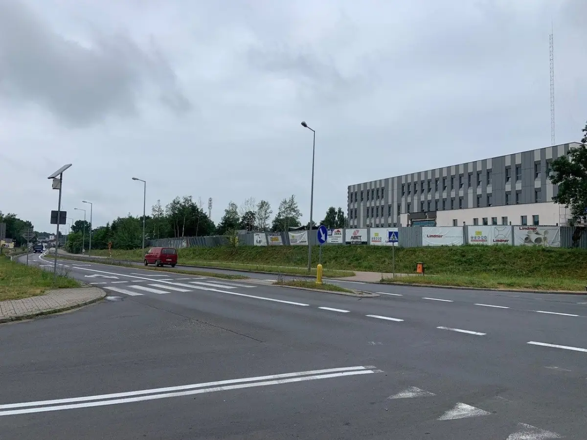 Prace przy budowie nowej komendy policji w Bolesławcu