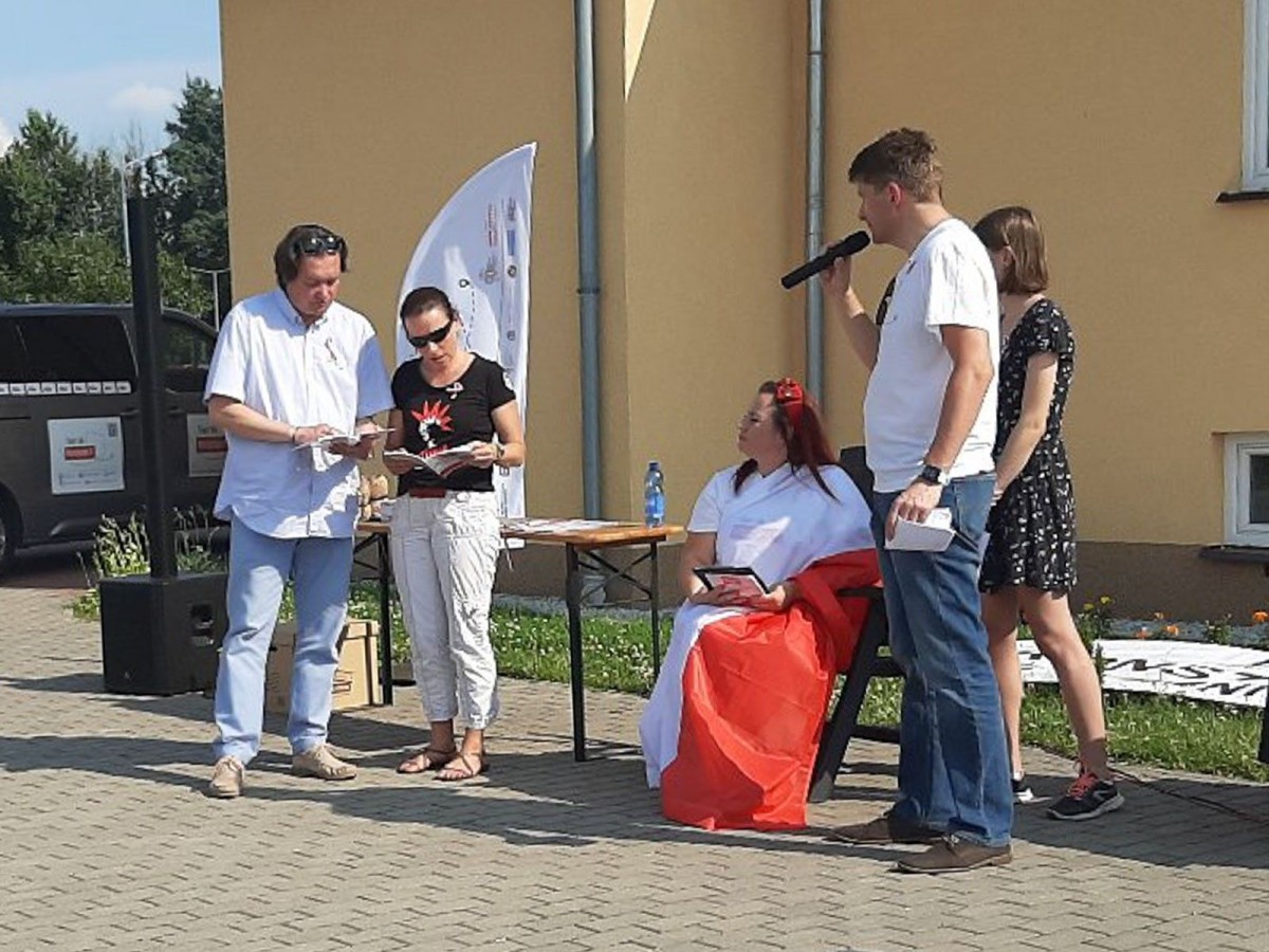 Akcja Tour de Konstytucja w Gromadce