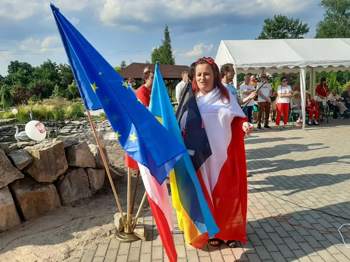 Akcja Tour de Konstytucja w Gromadce