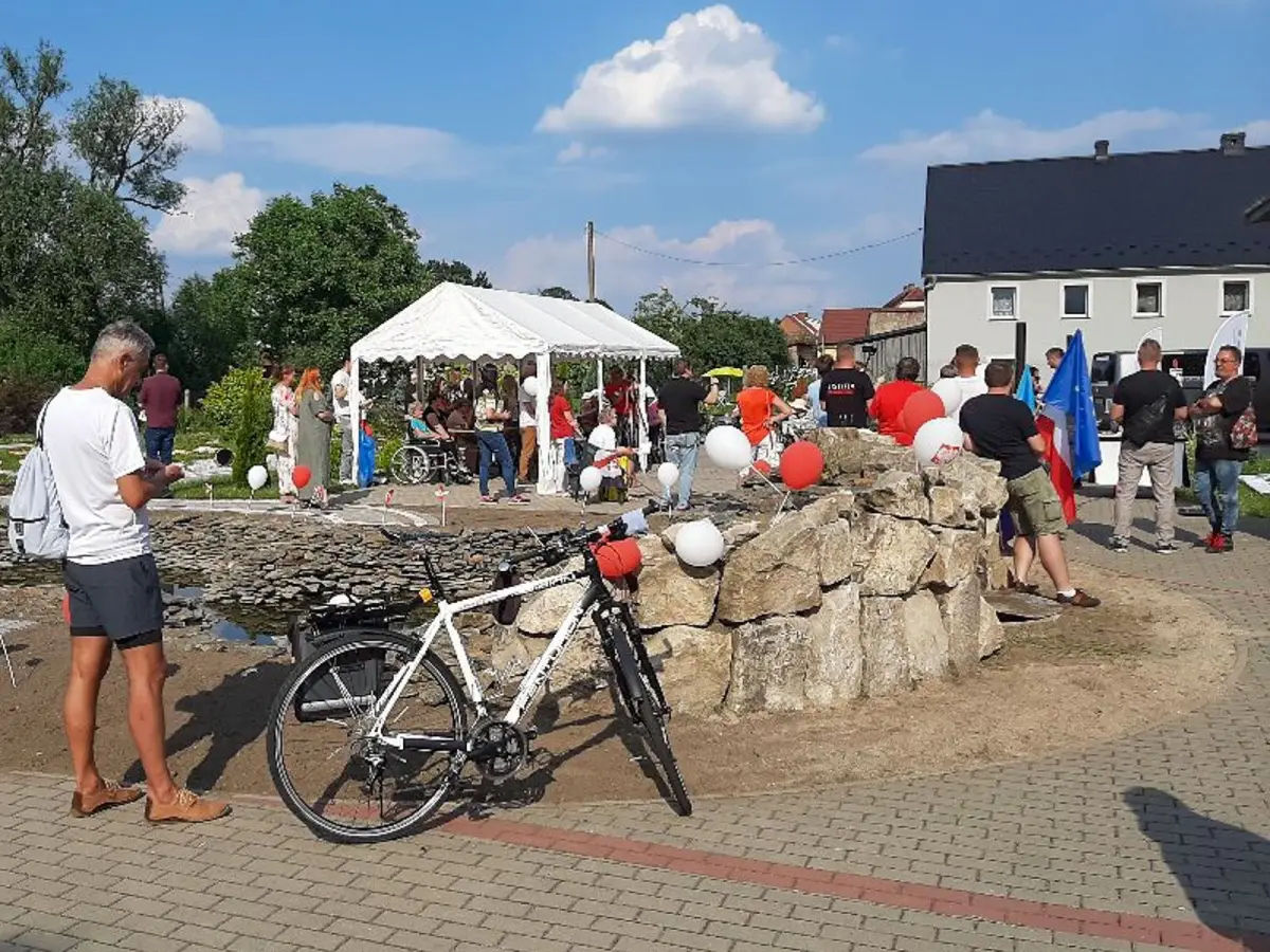Akcja Tour de Konstytucja w Gromadce