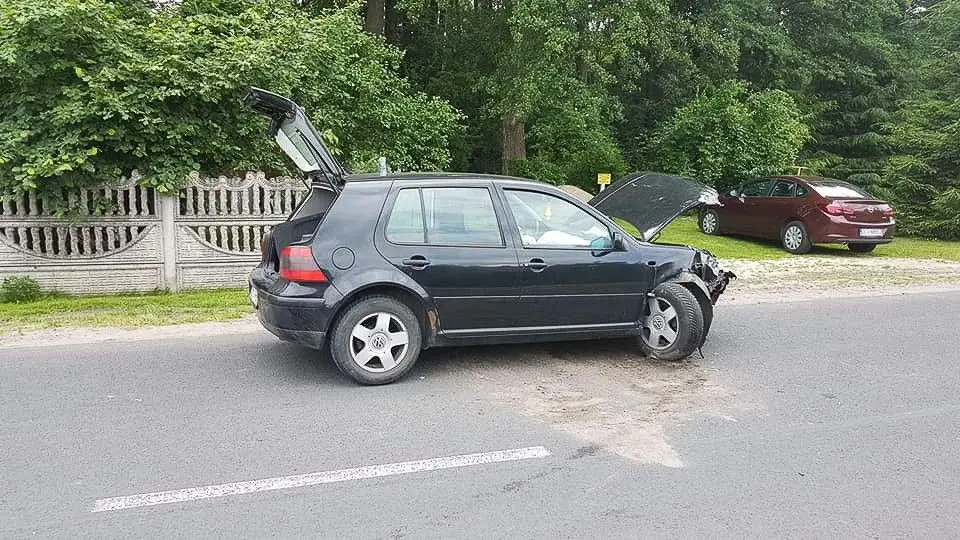 Kolizja w Gromadce