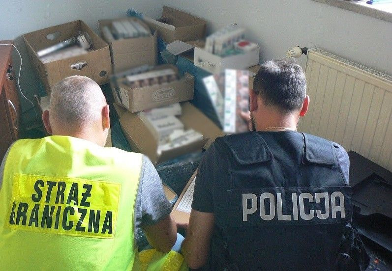 Działania SG i policji