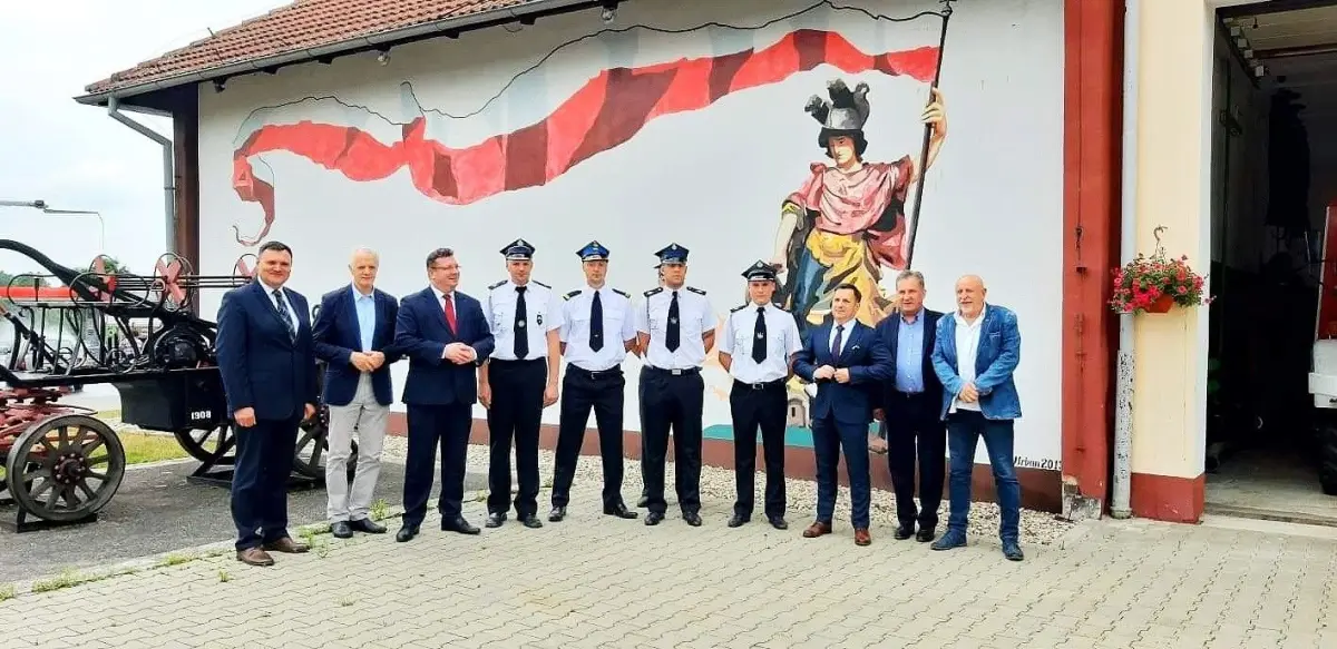 Wizyta min. Michała Wójcika w Nowogrodźcu