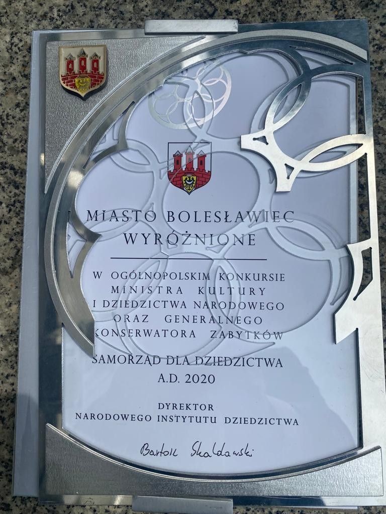 Wyróżnienie dla Miasta Bolesławiec