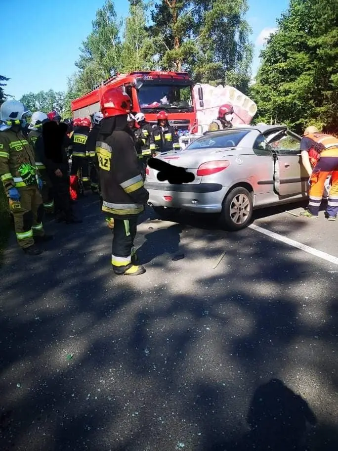 Wypadek w Krzyżowej