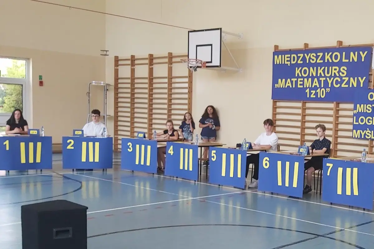 W Szkole Podstawowej nr 3 zorganizowano międzyszkolny konkurs matematyczny