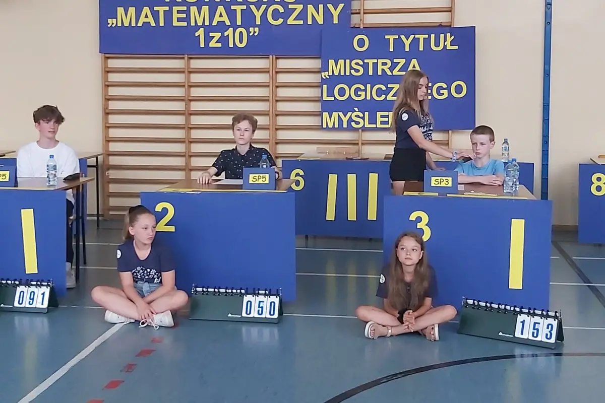 W Szkole Podstawowej nr 3 zorganizowano międzyszkolny konkurs matematyczny
