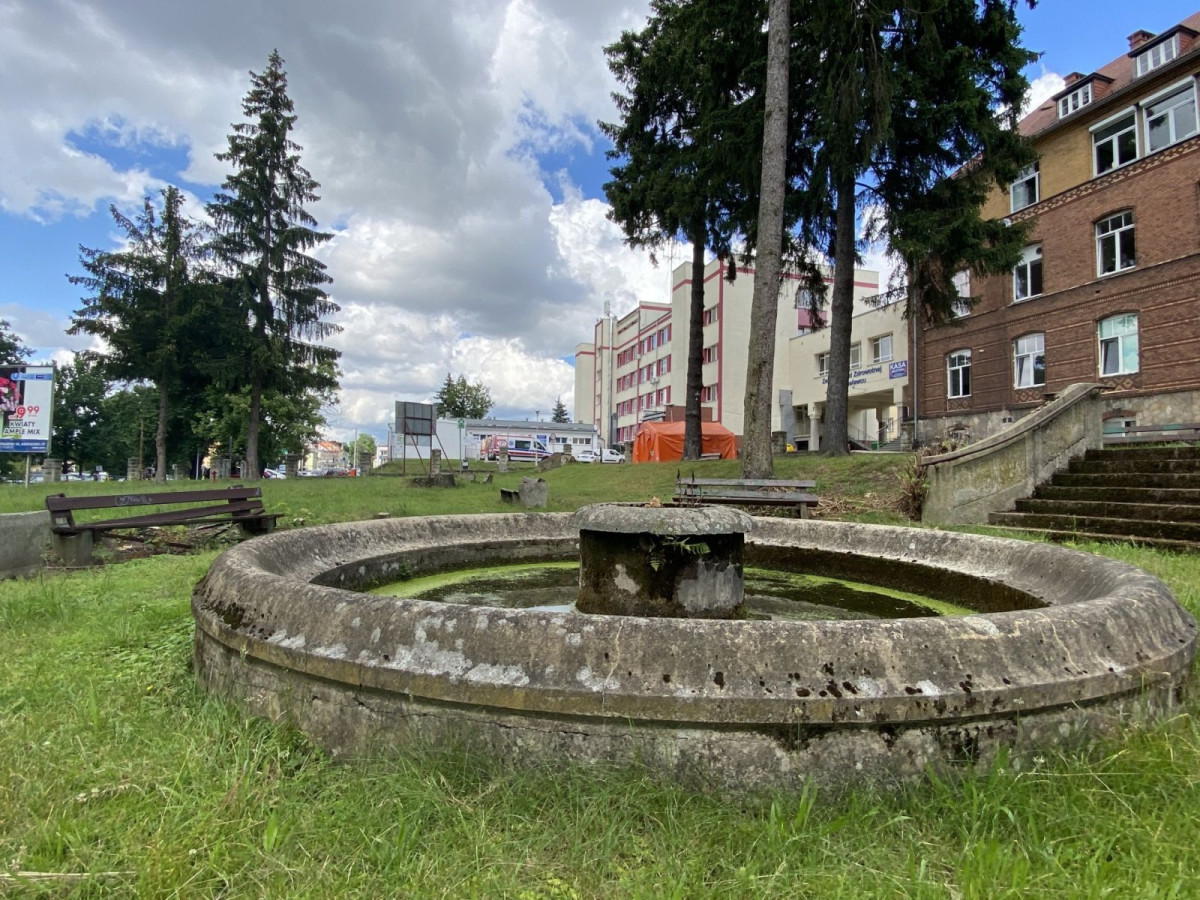 Teren Szpitala Powiatowego w Bolesławcu