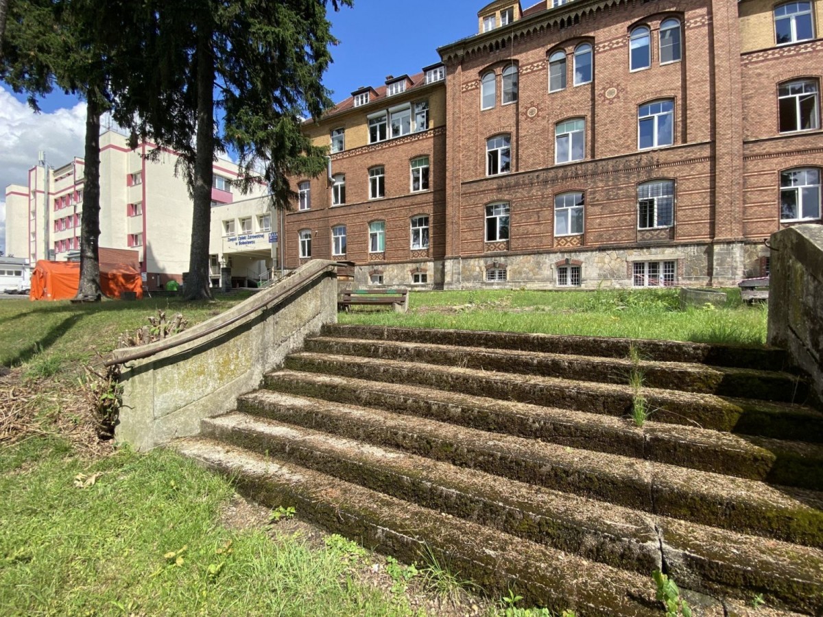 Teren Szpitala Powiatowego w Bolesławcu