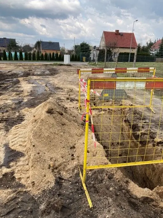 Prace w miejscowości Gromadka