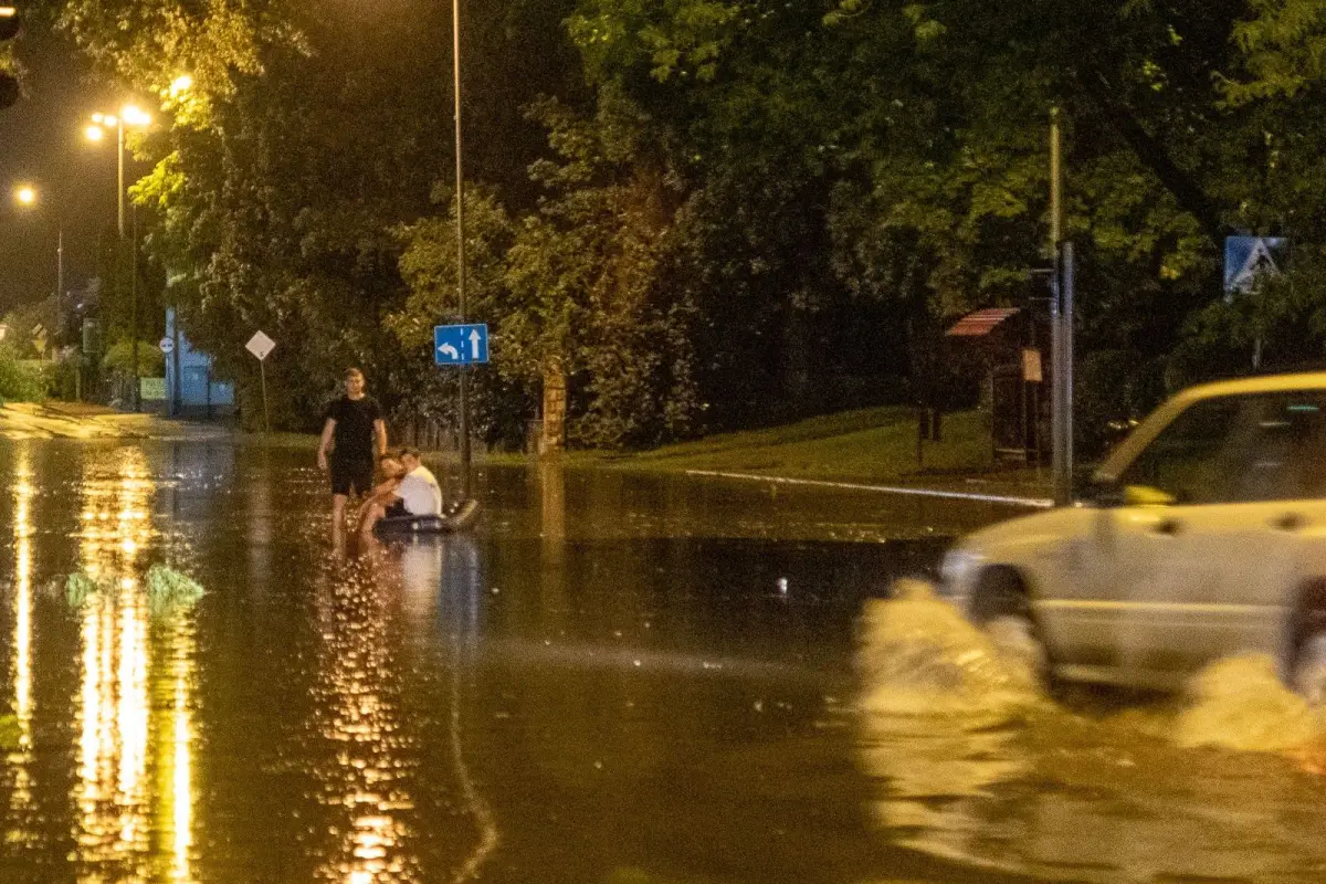 Efekty nawałnicy w powiecie bolesławieckim