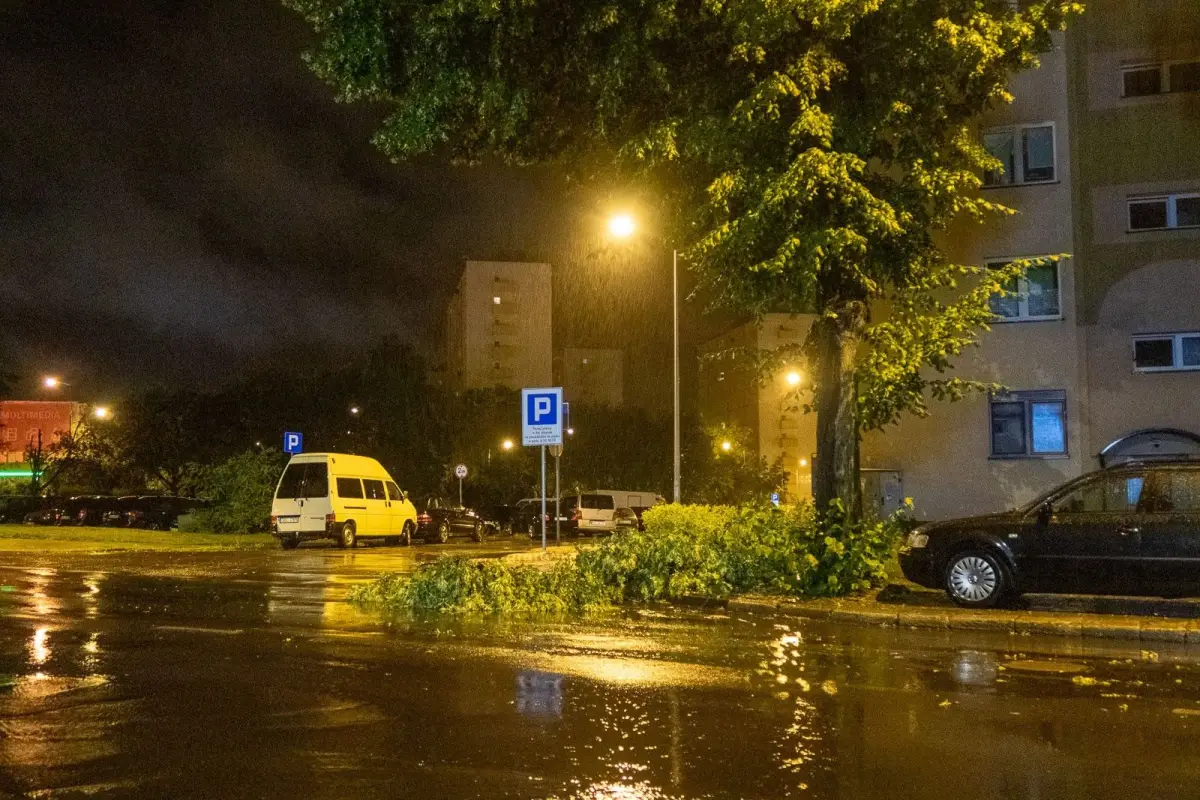 Efekty nawałnicy w powiecie bolesławieckim