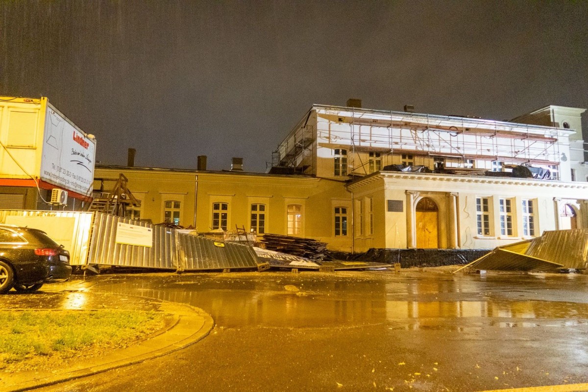 Efekty nawałnicy w powiecie bolesławieckim