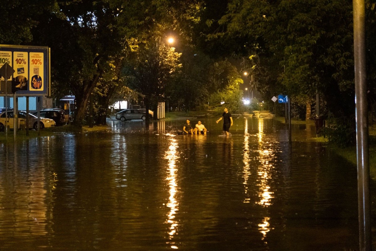 Efekty nawałnicy w powiecie bolesławieckim