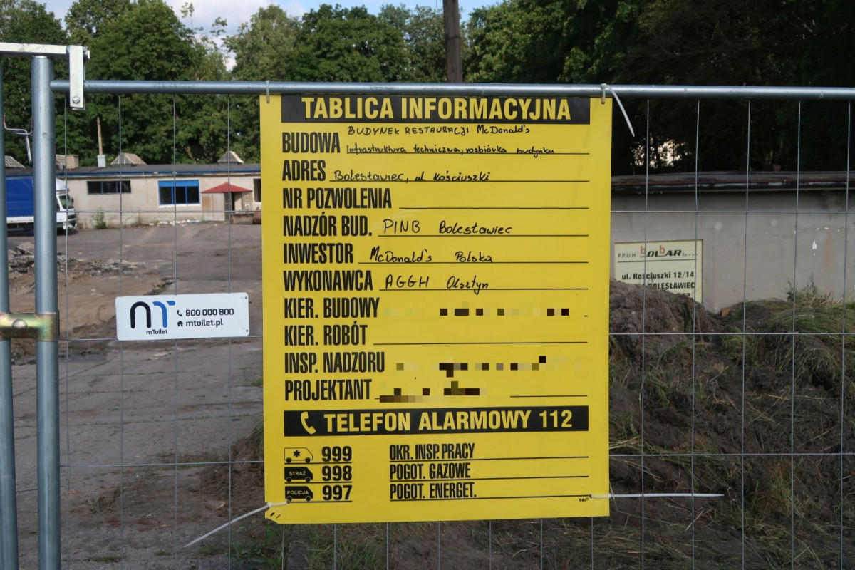 Ruszyła budowa restauracji McDonald's w Bolesławcu