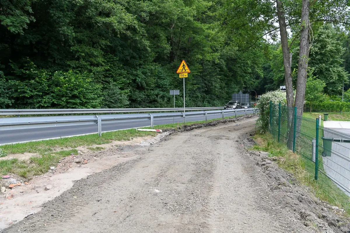 Prace drogowe w Bolesławcu