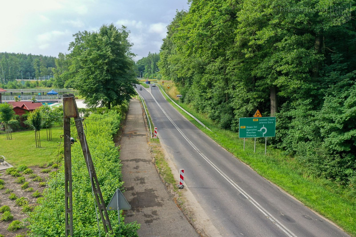 Prace drogowe w Bolesławcu