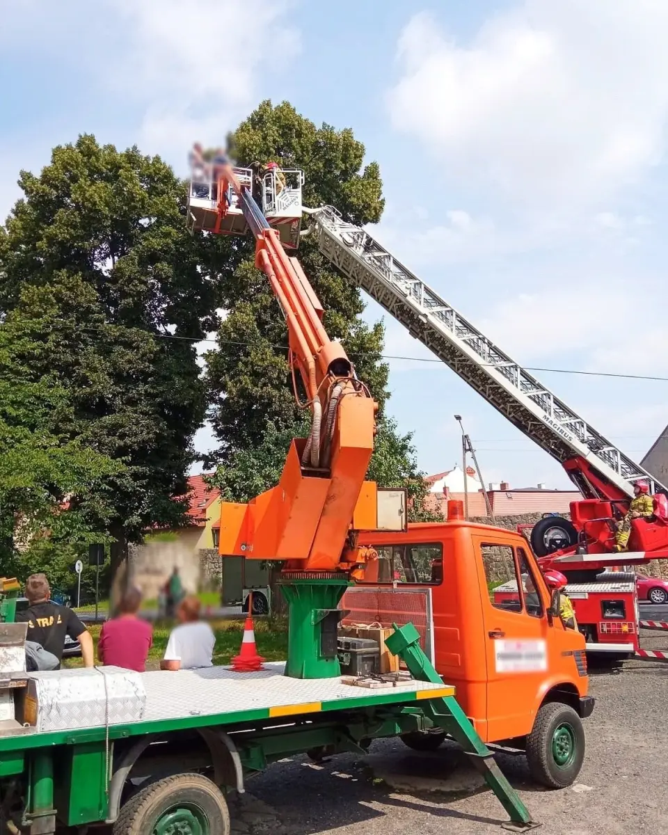 Akcja straży pożarnej w Nowogrodźcu