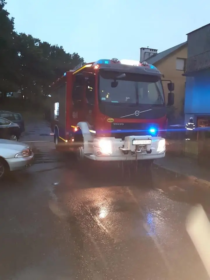 Interwencja strażaków z OSP Gromadka