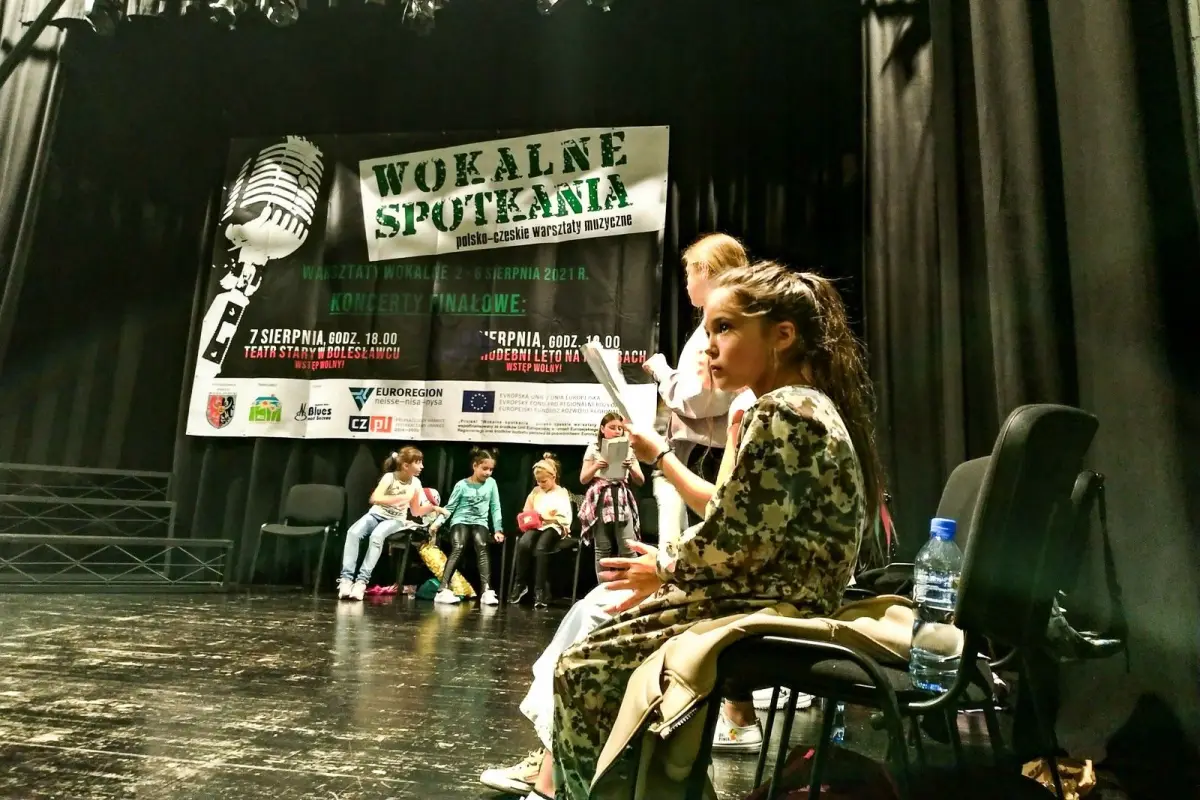 Polsko-czeskie warsztaty wokalne dla dzieci i młodzieży w MDK w Bolesławcu