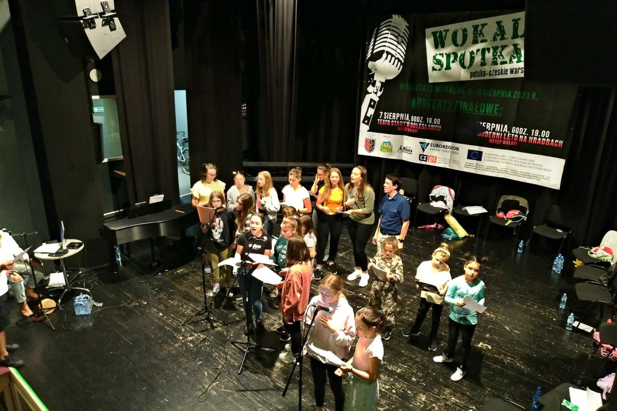 Polsko-czeskie warsztaty wokalne dla dzieci i młodzieży w MDK w Bolesławcu