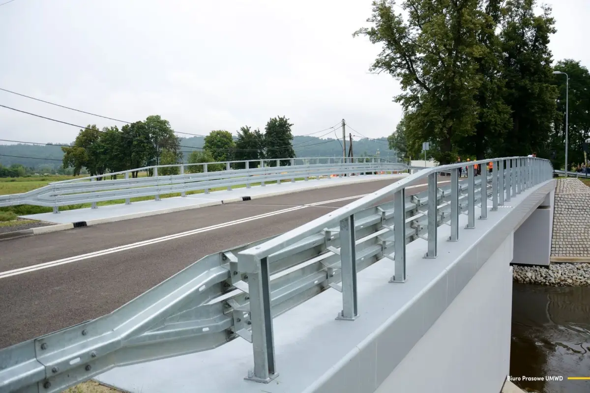 Nowy most na Bobrze we Lwówku Śląskim otwarty