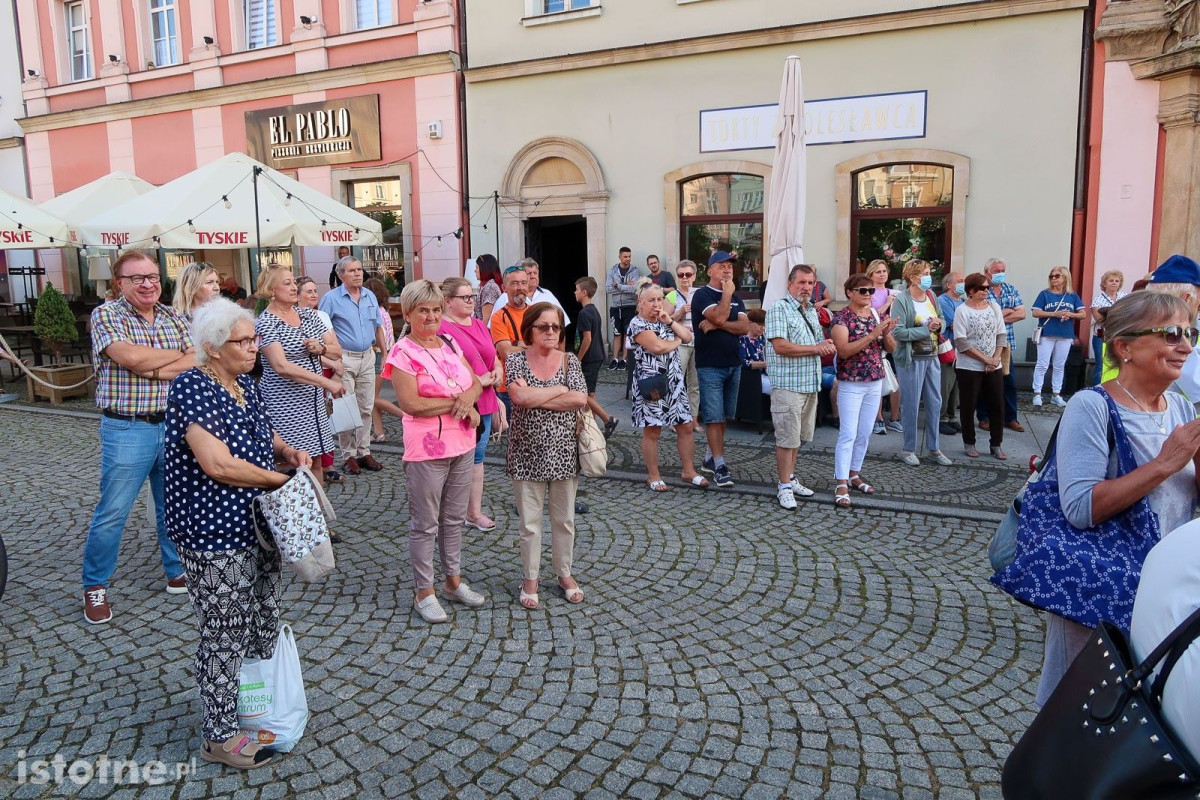 Protest w obronie TVN