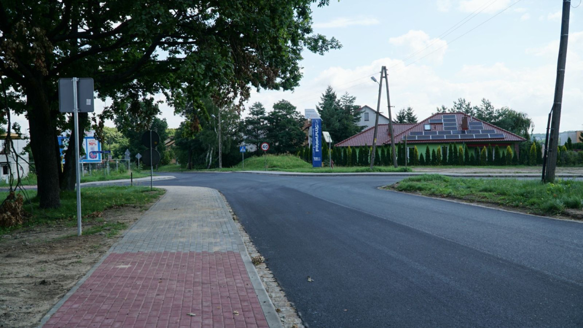 Przebudowa skrzyżowania ul. Lubańskiej z ul. Śluzową w Bolesławcu