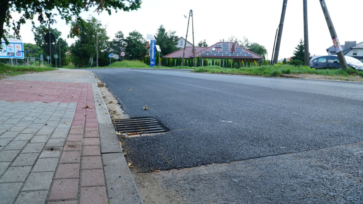 Przebudowa skrzyżowania ul. Lubańskiej z ul. Śluzową w Bolesławcu
