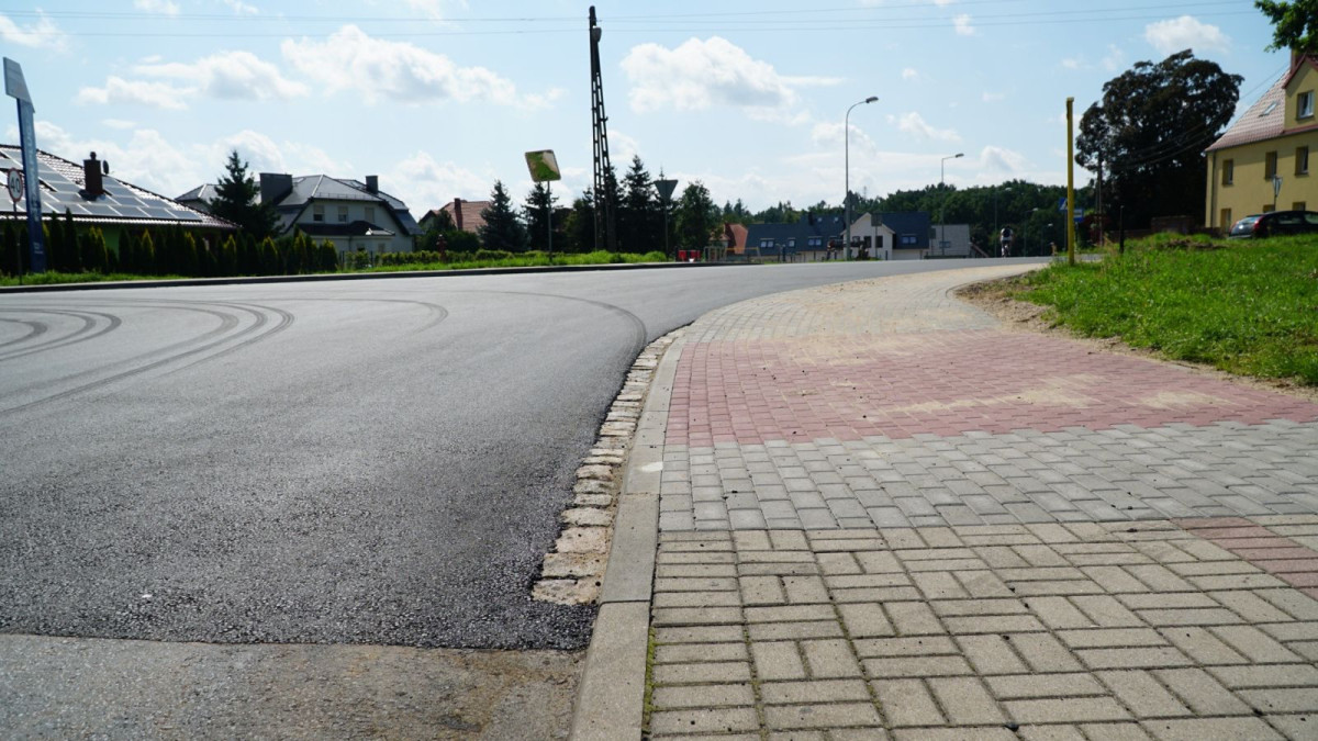 Przebudowa skrzyżowania ul. Lubańskiej z ul. Śluzową w Bolesławcu