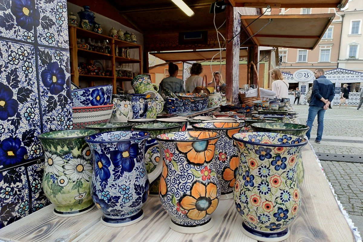 27. Bolesławieckie Dni Ceramiki dzień pierwszy targów