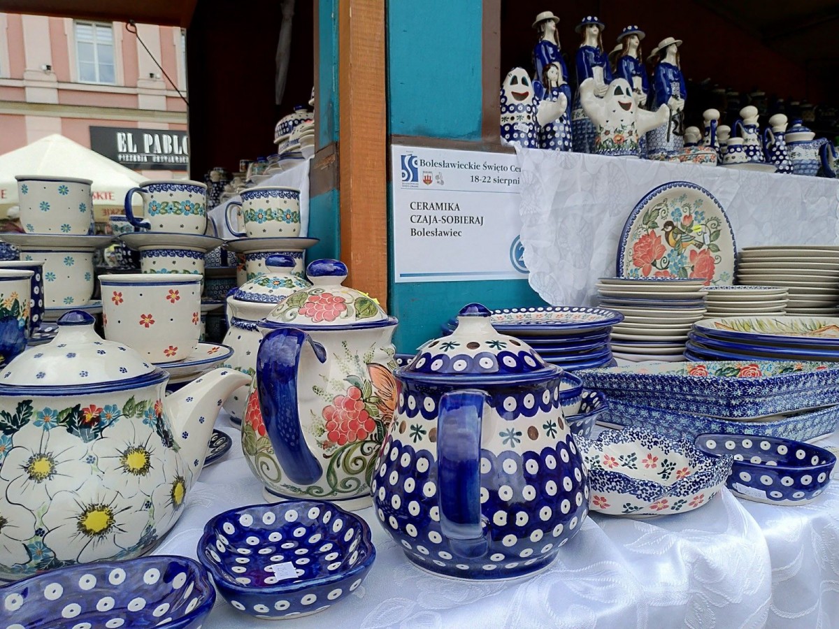 27. Bolesławieckie Dni Ceramiki dzień pierwszy targów