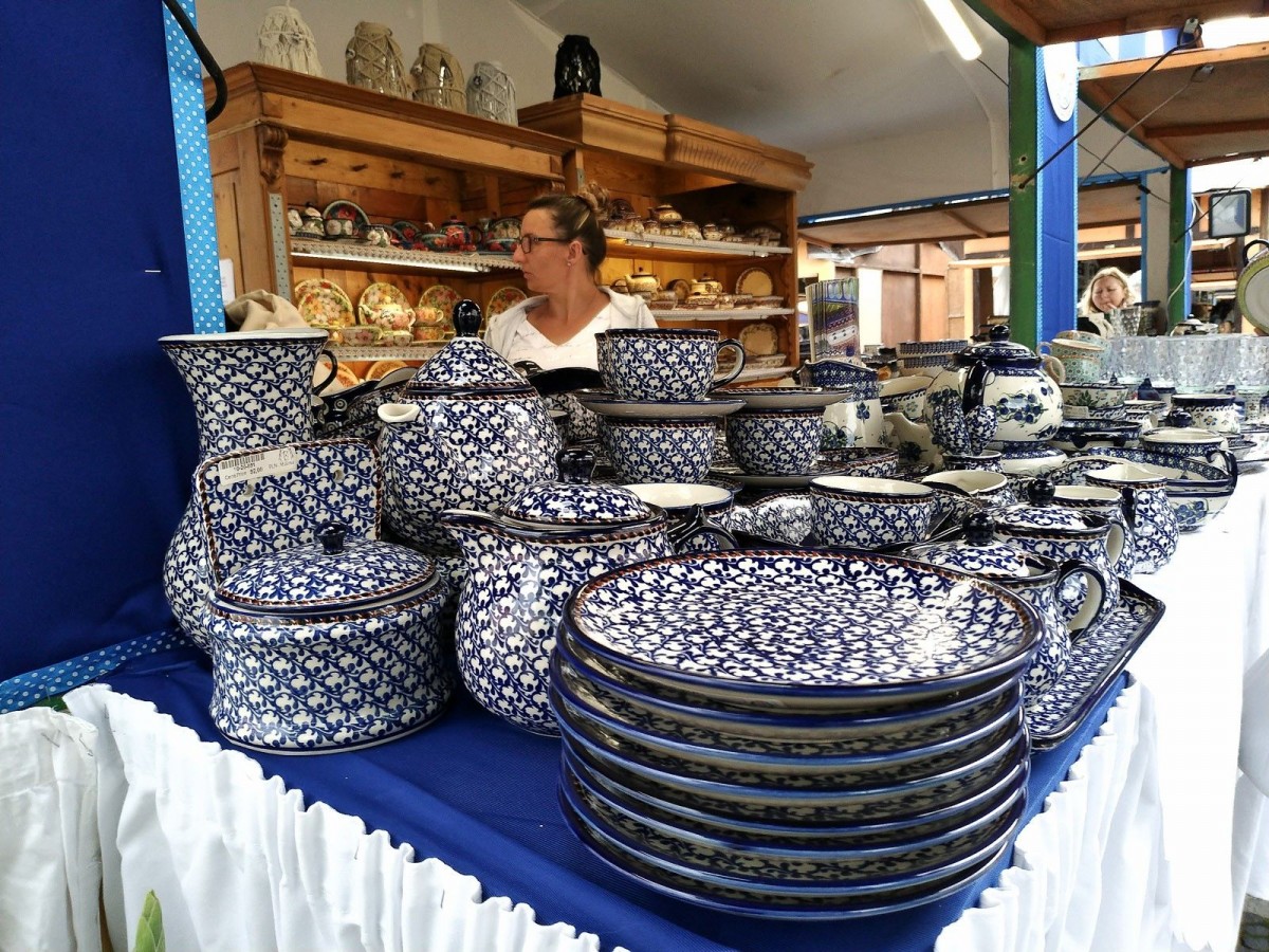 27. Bolesławieckie Dni Ceramiki dzień pierwszy targów