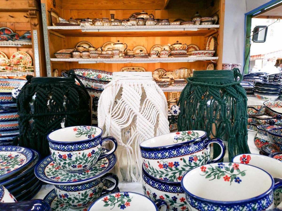 27. Bolesławieckie Dni Ceramiki dzień pierwszy targów