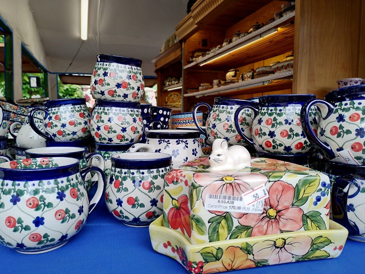 27. Bolesławieckie Dni Ceramiki dzień pierwszy targów