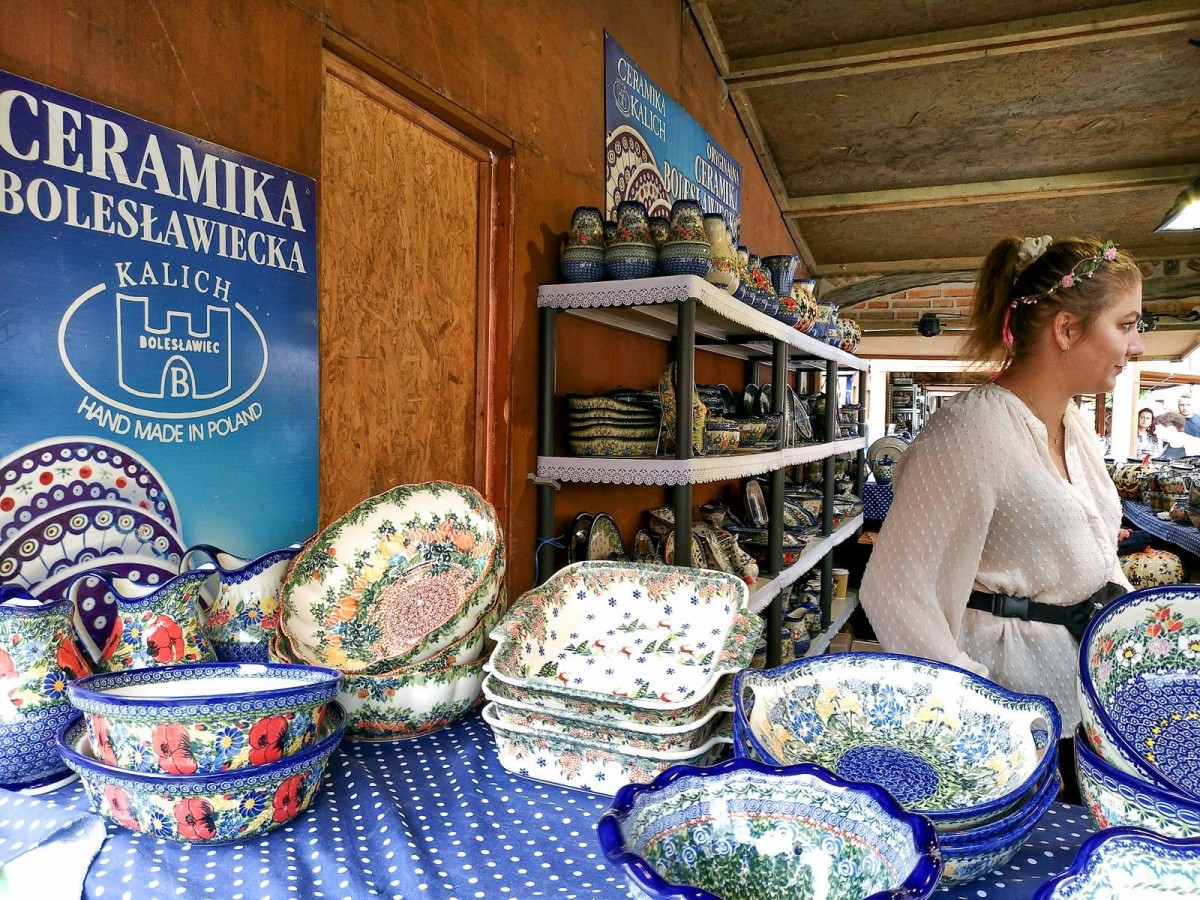 27. Bolesławieckie Dni Ceramiki dzień pierwszy targów