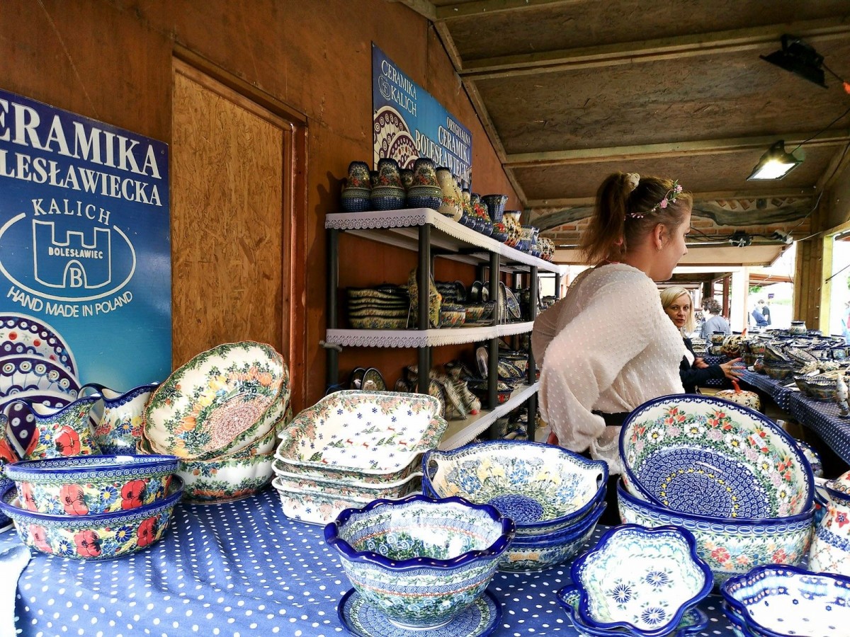 27. Bolesławieckie Dni Ceramiki dzień pierwszy targów