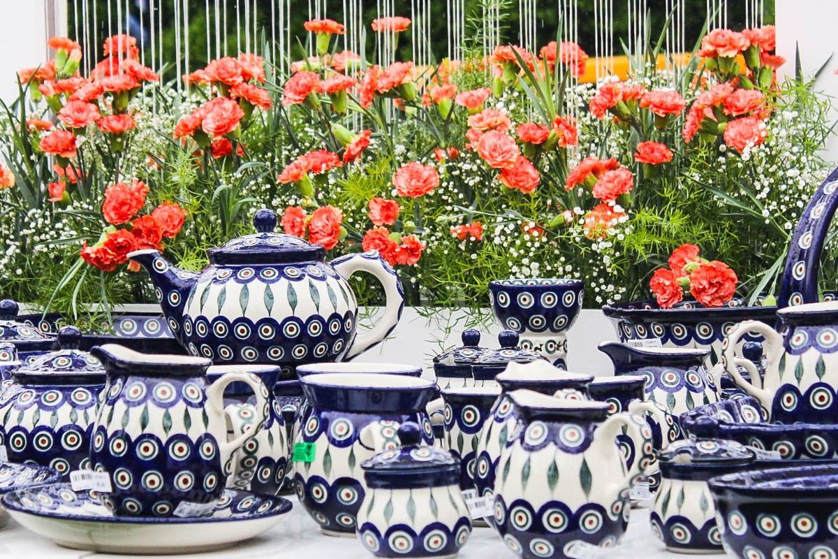 Ceramiczny ogród przy Ceramice Artystycznej