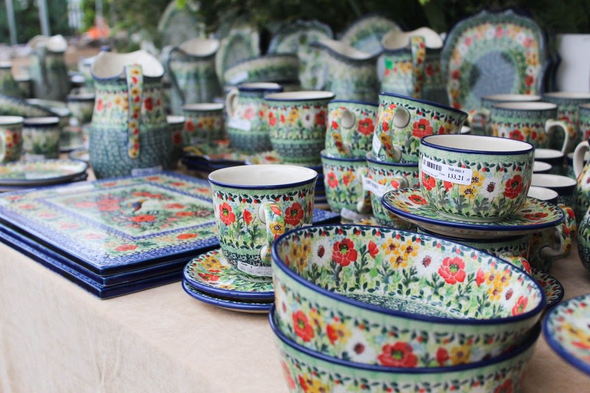 Ceramiczny ogród przy Ceramice Artystycznej