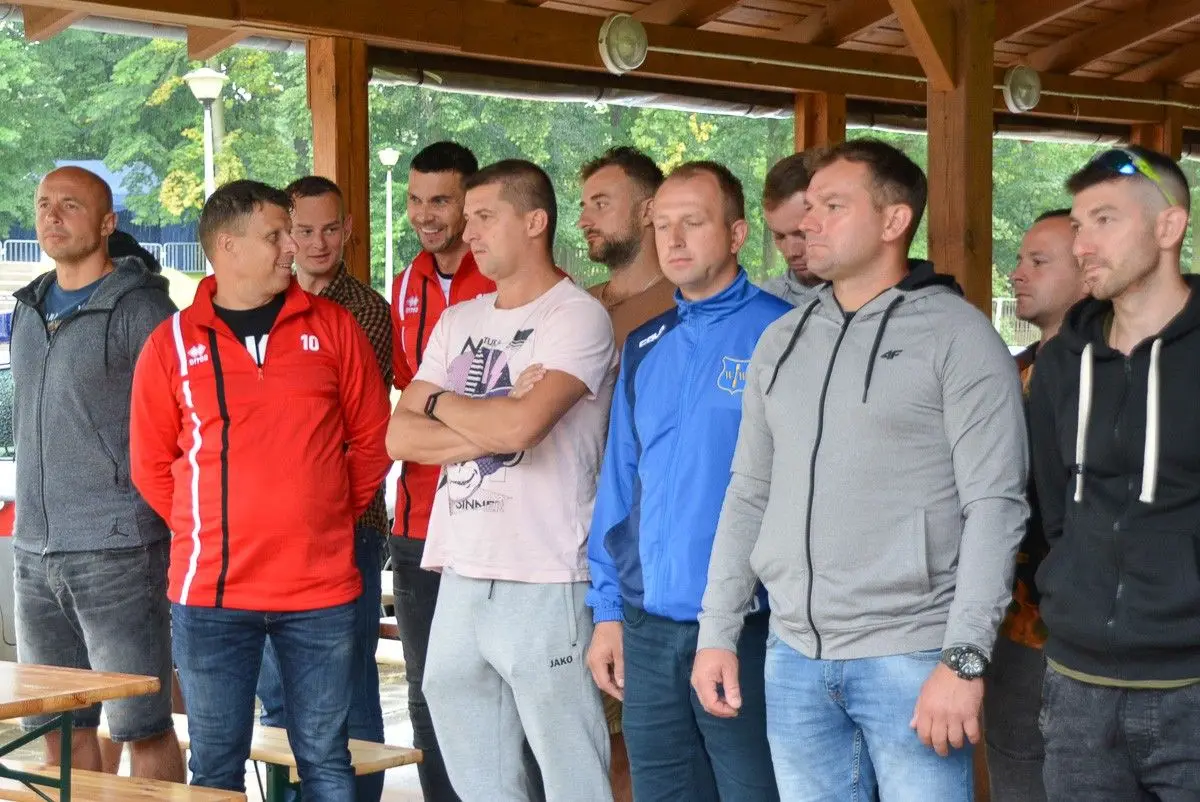 Mistrzostwa straży pożarnej w siatkówce plażowej w Bolesławcu – uroczystość finałowa
