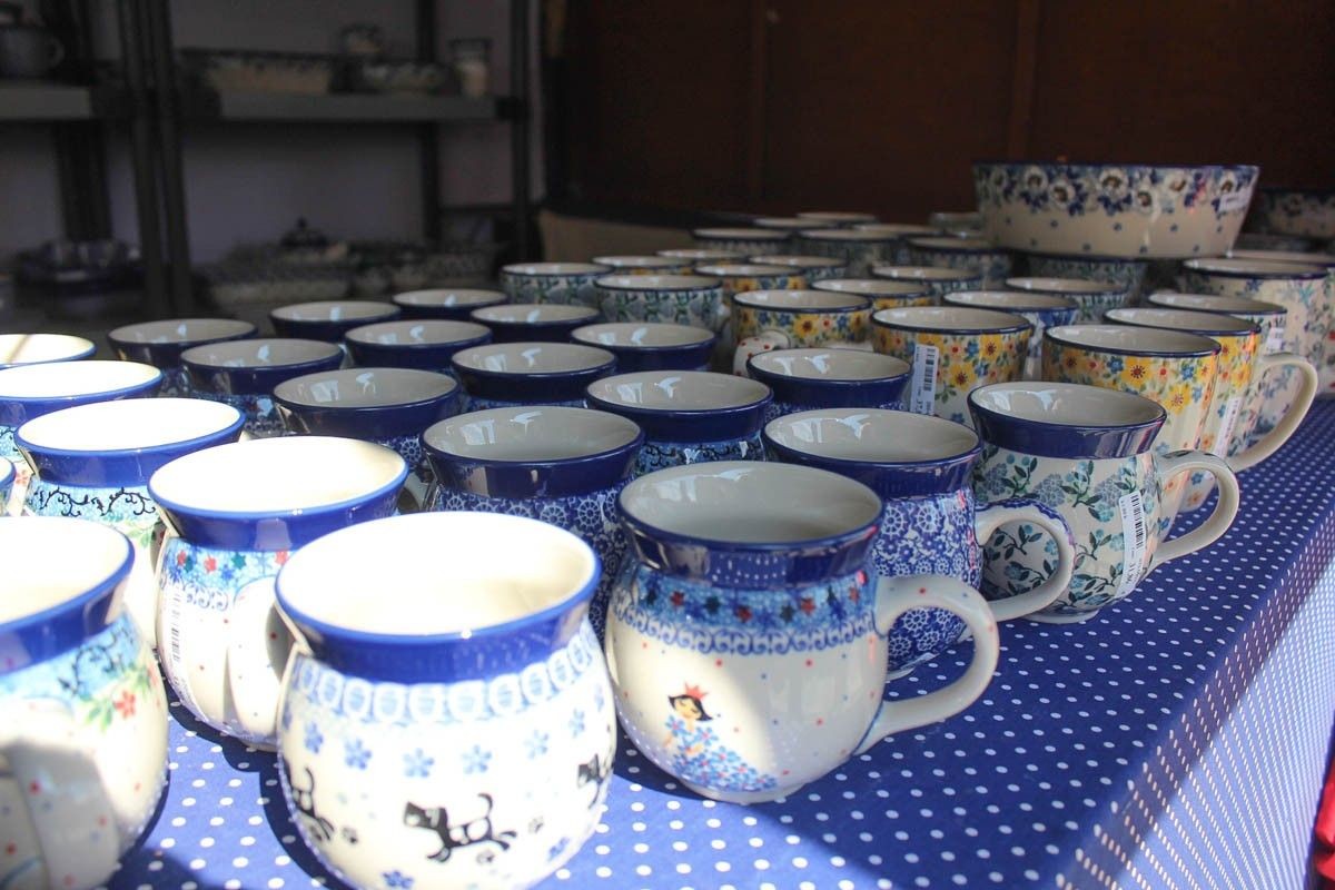 Targi ceramiczne na bolesławieckim rynku - piątek