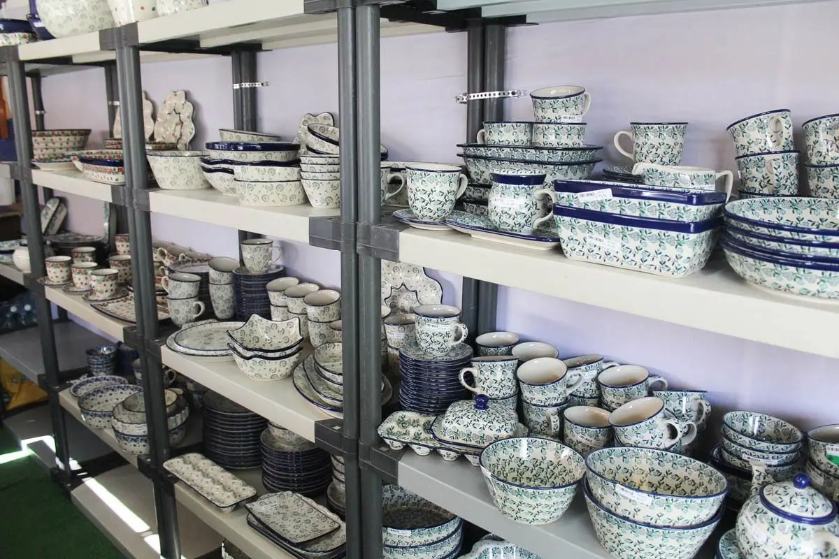 Targi ceramiczne na bolesławieckim rynku - piątek