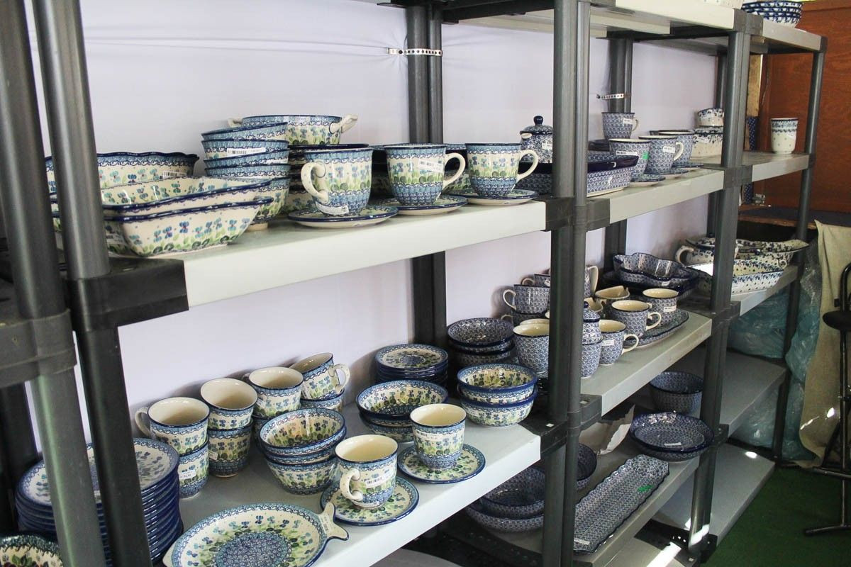 Targi ceramiczne na bolesławieckim rynku - piątek