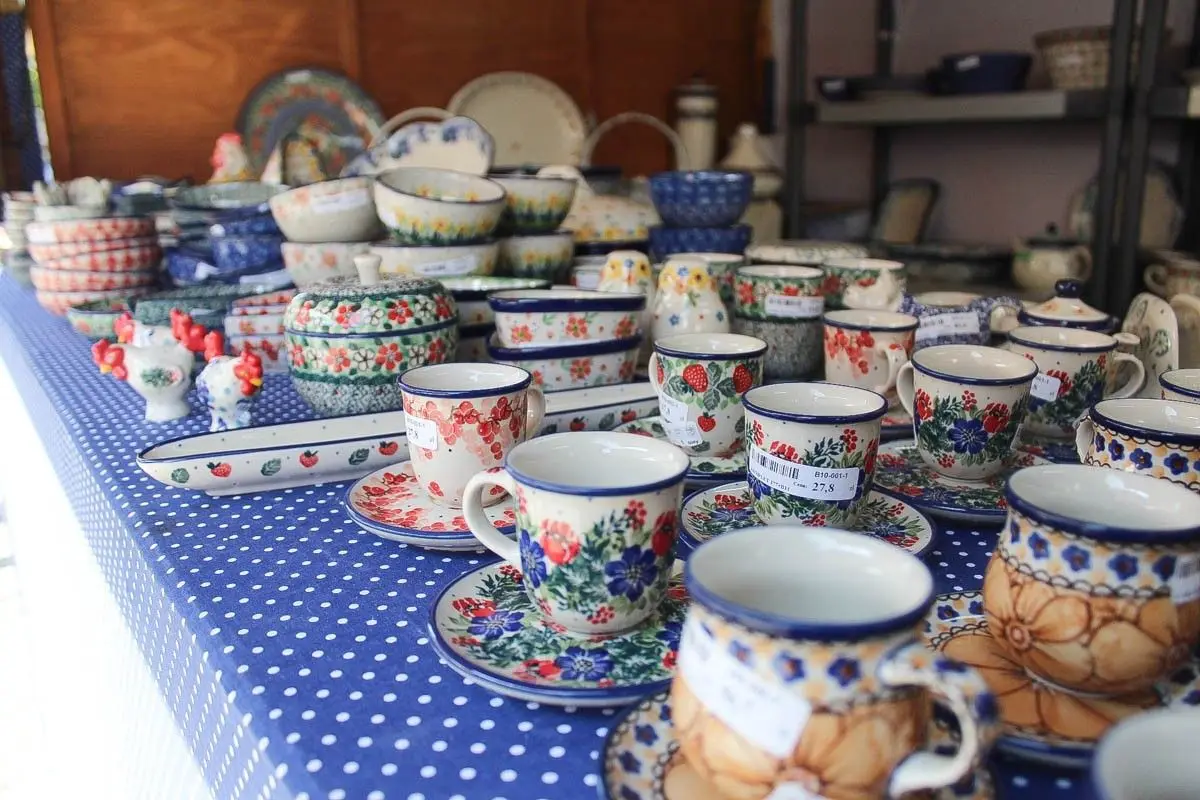 Targi ceramiczne na bolesławieckim rynku - piątek